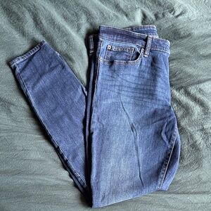 GAP Women's Dark Blue Skinny Jeans